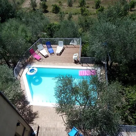 Il Terrazzo Sulla Valle Con Piscina * Lugnano